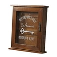 thumbnail image 3 of Porte-clés Style Ferme, Organisateur Rustique Rétro pour Entrée, Marron, 3 of 8
