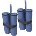 thumbnail image 1 of OULII 2 Pcs Sacs de Sable pour Auvent Bleu Tissu Oxford 600D Extérieur, 1 of 8