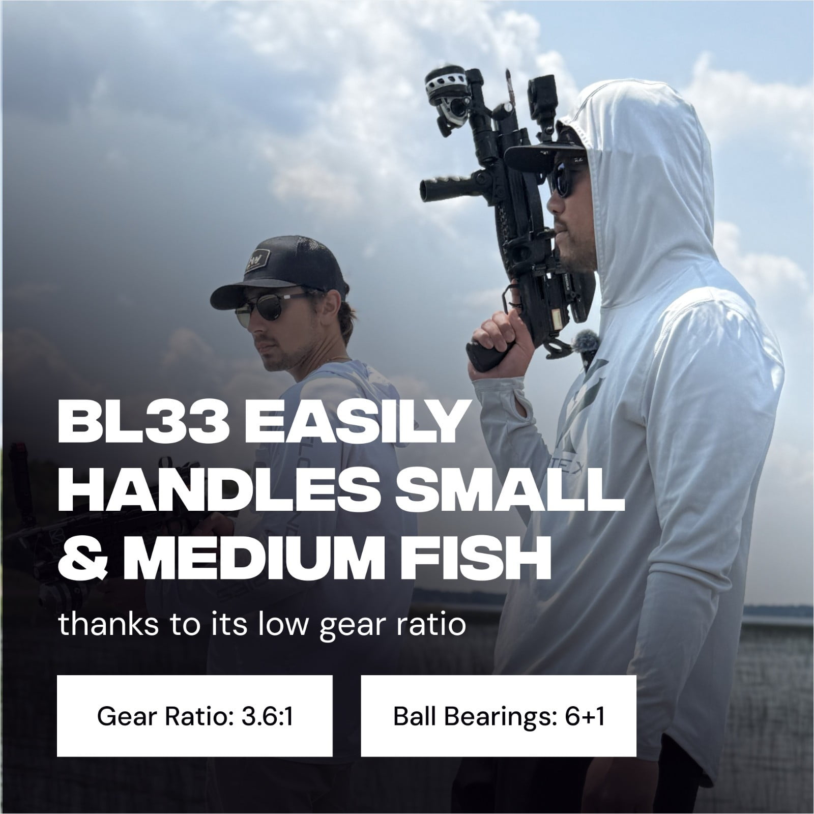Ballista Bowfishing All-in Bundle: BAT Reverse Crossbow w/  BL33 Reel + Seat, Ring Mount, Bottom Picatinny Rail, Arrows, Green Laser