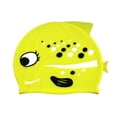 thumbnail image 2 of NIBOLOG Swimming Beanie Hat High Elasticity Cartoon Pattern Non-slip Waterproof Diving Silicone Cute Kids Swim Hat Swimming Headwear, 2 of 8