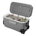 thumbnail image 3 of Hielera Cooler Coleman 316 Cooler 100QT Gris 100QT 160 Latas Asas Ruedas 94l, 3 of 8