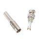 thumbnail image 5 of 5 piezas de latón niquelado BNC macho a 7 resortes conector adaptador coaxial RF 50 ohmios para cable de radio, 5 of 8