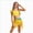 A28-Yellow, variant on Hessimy Girls Two Piece Ribbed Bikini Set Adjustable Strap Bathing Suits Solid Swimwear,ribbed(Black,11-12 Years)