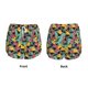 thumbnail image 3 of Balery Angry Shark Pattern Pantalones cortos deportivos para mujer con forro y dos bolsillos, elásticos, para entrenamiento, gimnasio, yoga-X-Large, 3 of 7