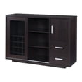 thumbnail image 1 of Bowery Hill Wine Rack Buffet in Cappuccino, 1 of 5