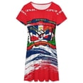 thumbnail image 3 of Dominican Republic Sundress Short Sleeve Dress Summer Women Clothes Dress for Women Dresses, 3 of 7
