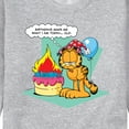 thumbnail image 3 of Garfield - Birthday's Make Me Old - Men's Crew Neck Fleece Pullover, 3 of 5