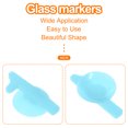 thumbnail image 4 of 14Pcs Wine Glass Charm, Silicone Wine Glass Markers for Champagne Flute Cocktails Light Blue Number 0-9/Math Symbols, 4 of 6