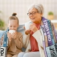 thumbnail image 3 of Grandma Gifts, Best Gifts for Grandma, Grandma Birthday Gifts from Grandkids, Great Grandma Gifts, Gifts Ideas for Grandmother, Grandma Gifts for Christmas Throw Blanket 60"x50", 3 of 6