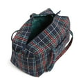 thumbnail image 3 of Vera Bradley Women's Recycled Cotton Large Travel Duffel Bag Tartan Plaid, 3 of 6