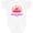 AA-White, variant on Summer Enjoy the Sunshine Amelia Island Florida in Pink Boys or Girls Baby Bodysuit