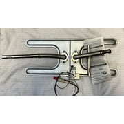Universal Gas Grill H Style Replacement  17.5" x 7"  Burner with Adjustable Tubes & Ignitor