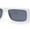 White - Black, variant on Mod Retro Narrow Rectangle Flat Top Plastic Buckle Jewel Hinge Sunglasses All Black