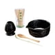 thumbnail image 3 of de TEA Matcha, bisque de de mezcla tazón, de preparación de té japonesa para regalos de amantes del té familiar Negro, 3 of 9