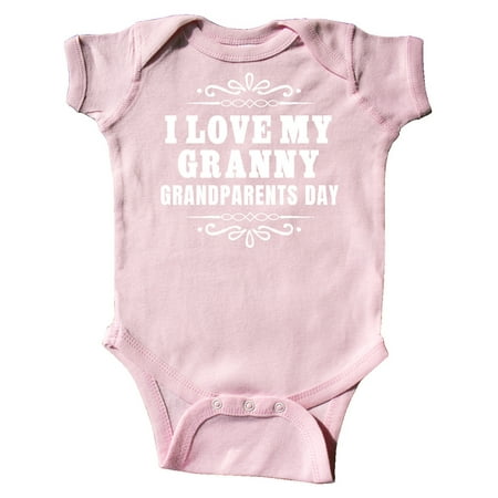 

Inktastic Grandparents Day I Love My Granny Gift Baby Boy or Baby Girl Bodysuit