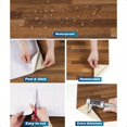 thumbnail image 4 of LOVEVER Thick Butcher Block Contact Paper for Countertops Waterproof Self Adhesive Brown Wood Wallpaper Peel and Stick Wood Grain Contact Paper Removable Wood Wallpaper for Table Cabinets, 4 of 6