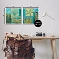 thumbnail image 4 of Stupell Industries Maritime Summer Collage Landscape Painting White Framed Art Print Wall Art, 17 x 17, Set of 2, 4 of 10