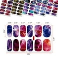 10 Sheets Full Wraps Nail Stickers Decals, SelfAdhesive Nail Polish