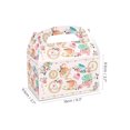 thumbnail image 2 of Ounissouiy 12 Uds. Bolsa de papel Kraft cajas de regalo reutilizables estilo temático portátil bonita bolsa de dulces bonita bolsas de embalaje para boda Almacenamiento y organización del hogar Ounissouiy HA081510-01, 2 of 6