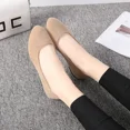 thumbnail image 3 of Plus Size 35-43 Women Flats Slip on Flat Shoes Candy Color Woman Boat Shoes Black Loafers Faux Suede Ladies Ballet Flats539, 3 of 6