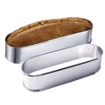 thumbnail image 2 of ENJOYW Metal Non-stick Oval Mousse Tarts Ring Dessert DIY Extendable Cake Mold Bakeware Cake Mold, 2 of 6
