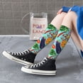 thumbnail image 3 of Lsque Vegetable Printed Crew Socks Men's Women's LightWeight Thin Casual Calf Socks ,Knee High Socks,Cotton Socks, 3 of 9