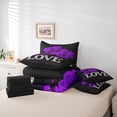 thumbnail image 6 of Castle Fairy Romantic Rose Bedding Comforter Set,Happy Valentine's Day Full Bedding Set, 6 of 8