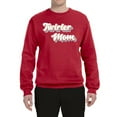 thumbnail image 2 of Wild Bobby Twirler Mom Girl Sports Unisex Crewneck Graphic Sweatshirt, Red, Large, 2 of 5