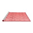 thumbnail image 2 of Ahgly Company Machine Washable Indoor Rectangle Abstract Red Modern Area Rugs, 6' x 9', 2 of 4