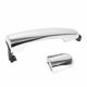 thumbnail image 2 of Manija exterior cromada yuxing para puerta trasera derecha Compatible con Sorento 11-15 plateado, 2 of 5