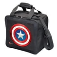 thumbnail image 2 of KR Strikeforce Marvel Captain America Bowling Ball Tote Bag with Inside Shoe Storage and Side Accessory Pocket, 2 of 4