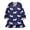 Blue, variant on Casual Dresses Nightgowns Velvet Pleated design One-Piece Nightdress for Indoor Outdoor Daily Green Croc 3-10T