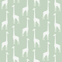 Chesapeake Orlow Black Llama Wallpaper, 20.9-in by 33-ft