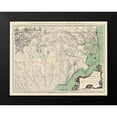 thumbnail image 2 of Bayly 14x12 Black Modern Framed Museum Art Print Titled - North Carolina - Bayly 1770, 2 of 5