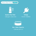 thumbnail image 2 of Intex 2100 GPH Sand Filter Pump, Deluxe Pool Maintenance Kit, and Skimmer, 2 of 12