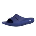 thumbnail image 1 of Recovery Slide OOFOS ooAhh Navy para mujer 6, hombre 4, 1 of 7