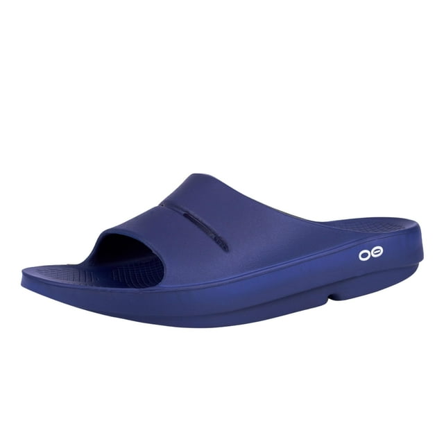 Recovery Slide OOFOS ooAhh Navy para mujer 6, hombre 4