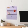 thumbnail image 3 of BINGLI Over the Door File Organizer, Hanging File Folders Wall Organizer with 6 Pockets for Papers, Charts, Mails, Magazine, Office and Back To School Supplies Storage and Organization ﻿, 3 of 9