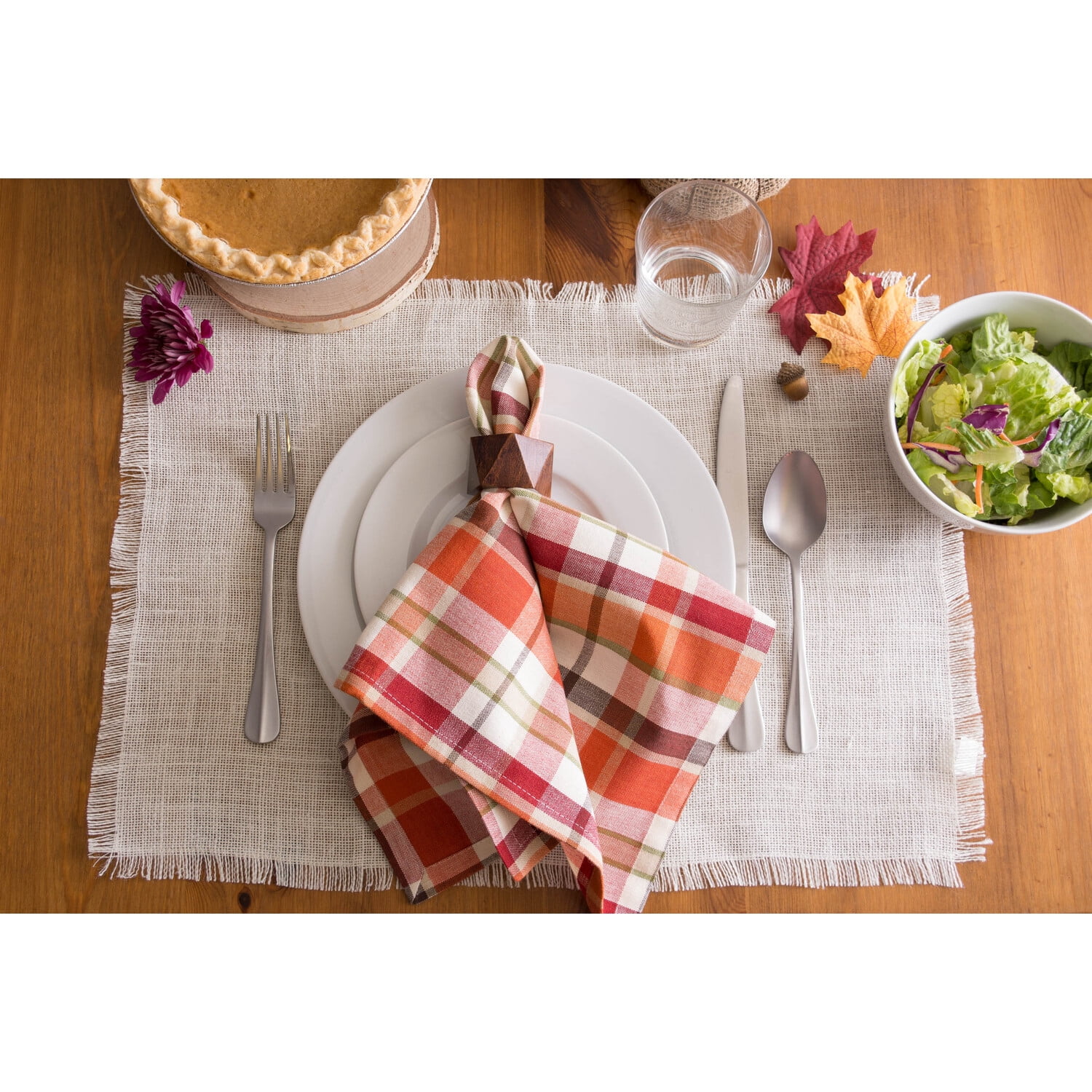 Gray Jute Placemat (Set of 6)