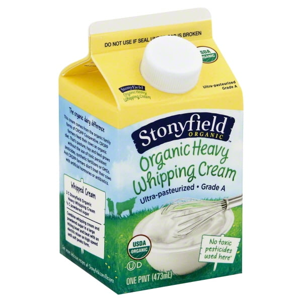 Stonyfield Farm Stonyfield Farm Organic Whipping Cream, 1 pt Walmart
