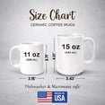 thumbnail image 3 of Personalized Fathers Day Mug Custom Kids Names Footprint Gift for Dad First Fathers Day Gift from Kids Daddy Mug We Love You, 3 of 5