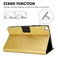 thumbnail image 3 of Dteck Case for Samsung Galaxy Tab A7 10.4" SM-T500 T505 2020 Released 10.4-inch,Magnetic PU Leather Card Holder Wallet Bling Glitter Shockproof Folio Kickstand Cover,Gold, 3 of 5