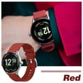 thumbnail image 7 of Silicone Watch Straps 22mm Quick Release Rubber Replacement Bands for Men Women - Extra Long, Red with Silver Buckle, 7 of 7