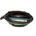 thumbnail image 6 of Single Shoulder Bag Rivet Bag 7.48×7.48×3.94in Removable Shoulder Belt Can Be Held Or Diagonal Across A Variety Of Matching Styles Snake Skin Print Style Lightgreen_4, 6 of 6