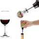 thumbnail image 5 of Juego de 20 tapones de metal para botellas de vino con rosca, tapones en blanco para botellas, regalos para bodas, 5 of 6
