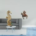 thumbnail image 2 of Escultura De Mesa De Caballero De Resina Dorada, Figura Acrílica, Adorno Decorativo Para Oficina, Dormitorio, Sala De Estar, Armario, Chimenea, Centro De Mesa, Decoración Del Hogar, Regalo, 2 of 8