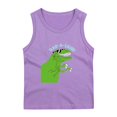 thumbnail image 1 of RXIRUCGD 2025 Vêtements d'Été pour Enfants Chemise de Base à Col Rond Sans Manches pour Garçons, 1 of 2