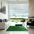 thumbnail image 7 of Ahgly Company Machine Washable Indoor Square Transitional Dark Forest Green Area Rugs, 5' Square, 7 of 7