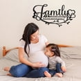 thumbnail image 3 of Inteprter Familia de hierro donde la vida comienza, el amor nunca termina, letrero con palabras, decoración de pared, añade encanto al hogar, Decoración del hogar, 3 of 6