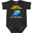 thumbnail image 3 of Inktastic Daddy's Fishing Buddy (blue) Boys or Girls Baby Bodysuit, 3 of 5